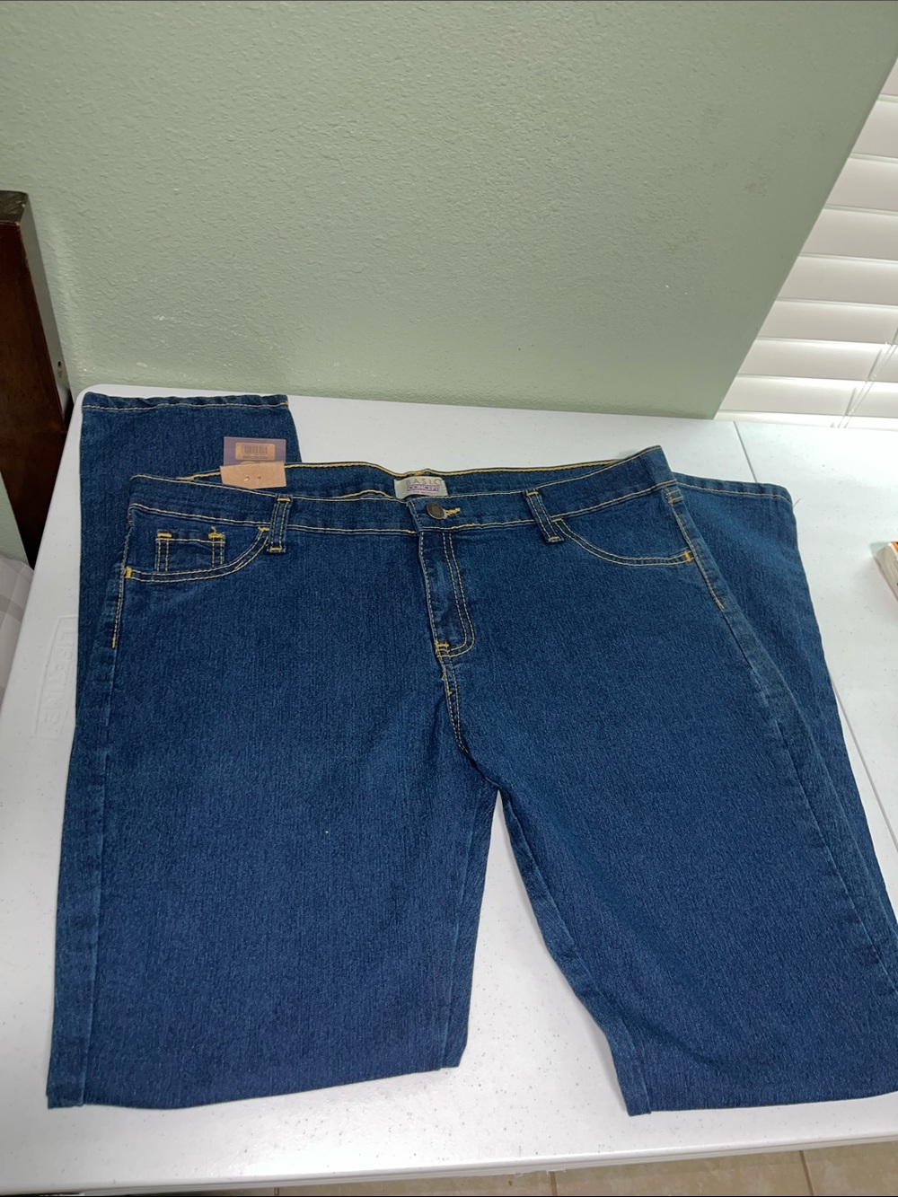 Basic Editions Dark Blue Skinny Jeans